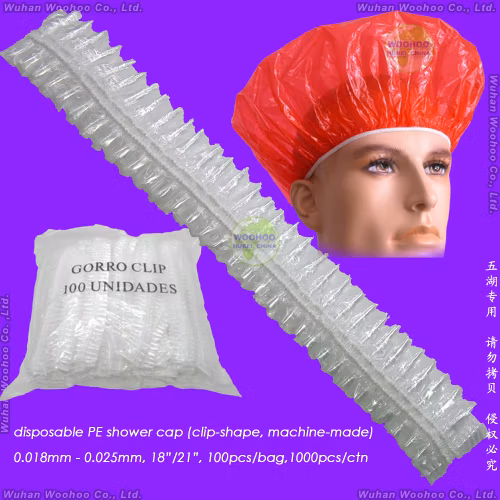 Chirurgische/medizinische/Zahnmedizin/Pflege/Peeling/Raum/Mob/Mop/Arbeit/Snood/SMS Einweg-PP-Kappe aus Vliesstoff für Arzt/Chirurg/Krankenschwester/Arbeiter (bouffant/rund/plissiert/Streifen/Clip)